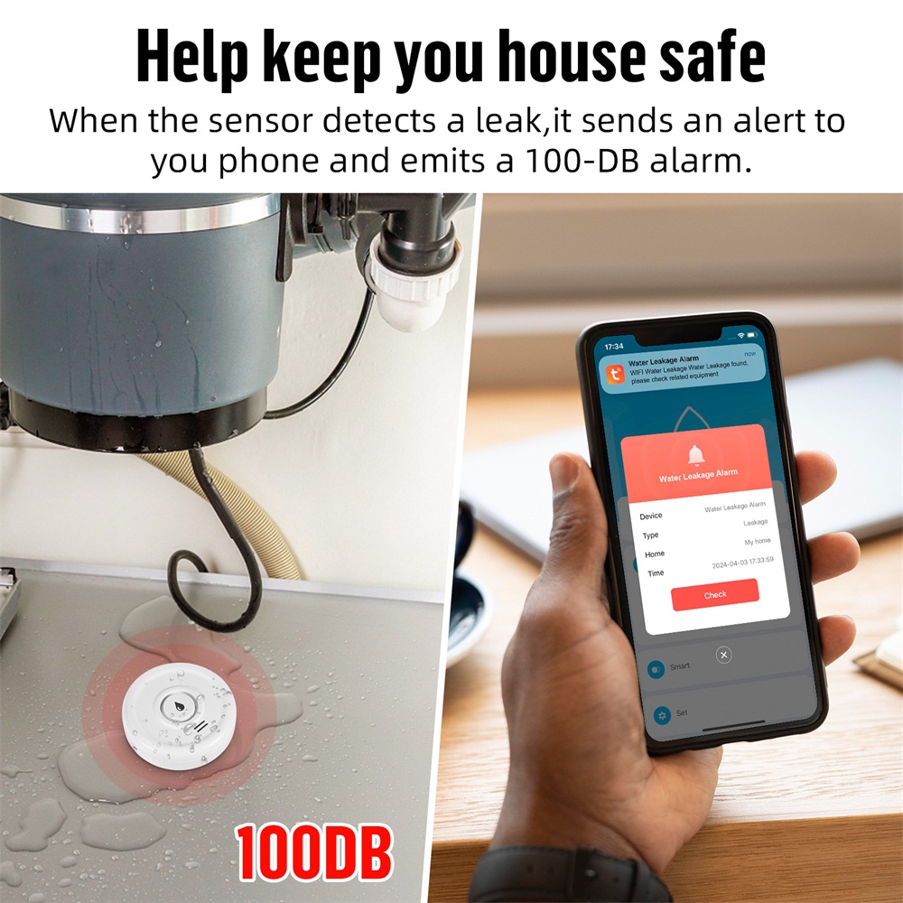 Fuers Water Leakage Detector S - Home Security System recension och pris