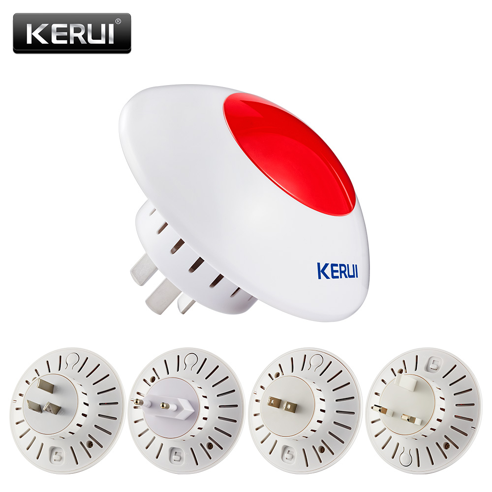 KERUI J009 Loud Indoor Siren W - Home Security Blink recension och pris