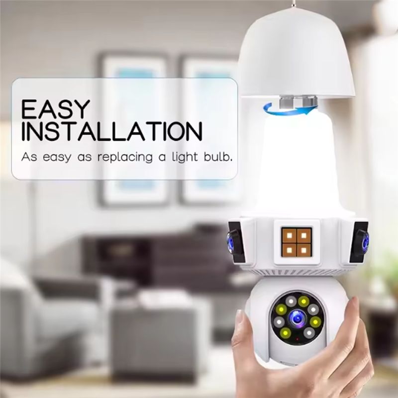 【A08I】Dual Lens Mart Home Wire - Home Security Wireless Cameras recension och pris