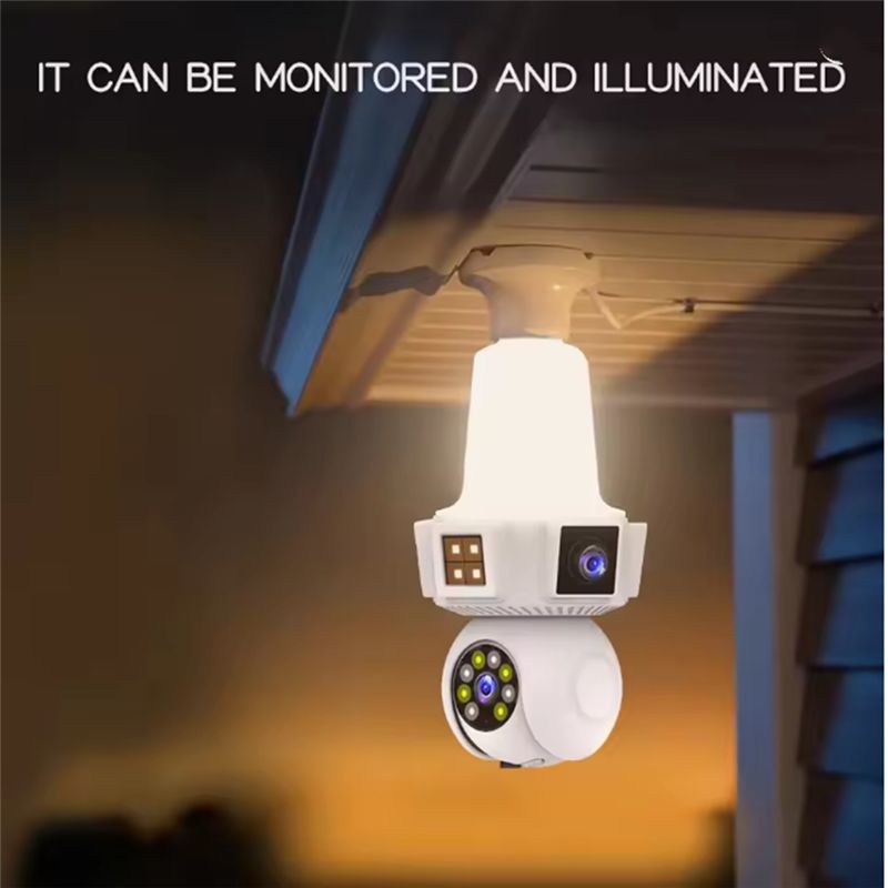 【A08I】Dual Lens Mart Home Wire - Home Security Wireless Cameras recension och pris