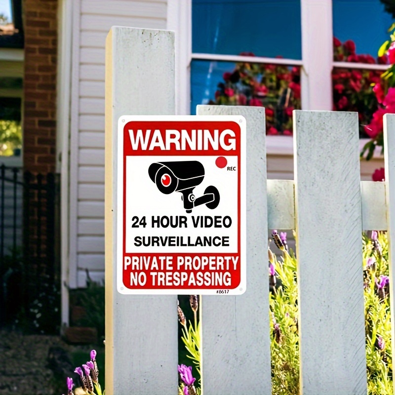 24 Hour Video Surveillance War - Home Security Fence recension och pris