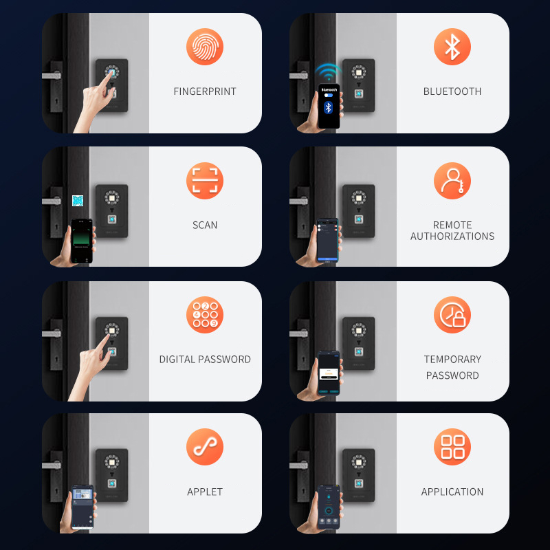 Intelligent Padlock Hang Desig - Home Security Locks recension och pris