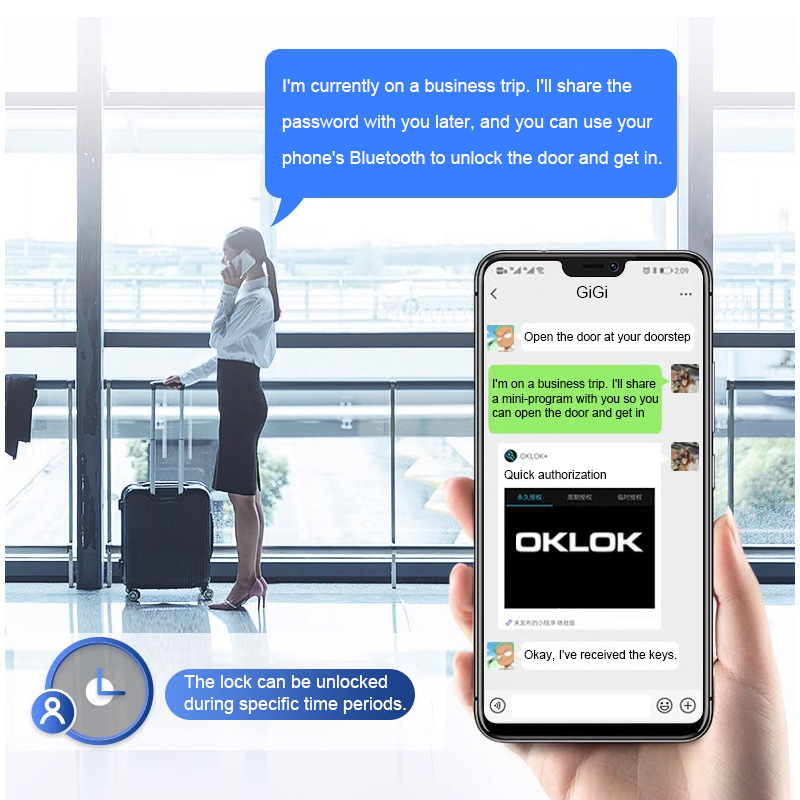 Intelligent Padlock Hang Desig - Home Security Locks recension och pris