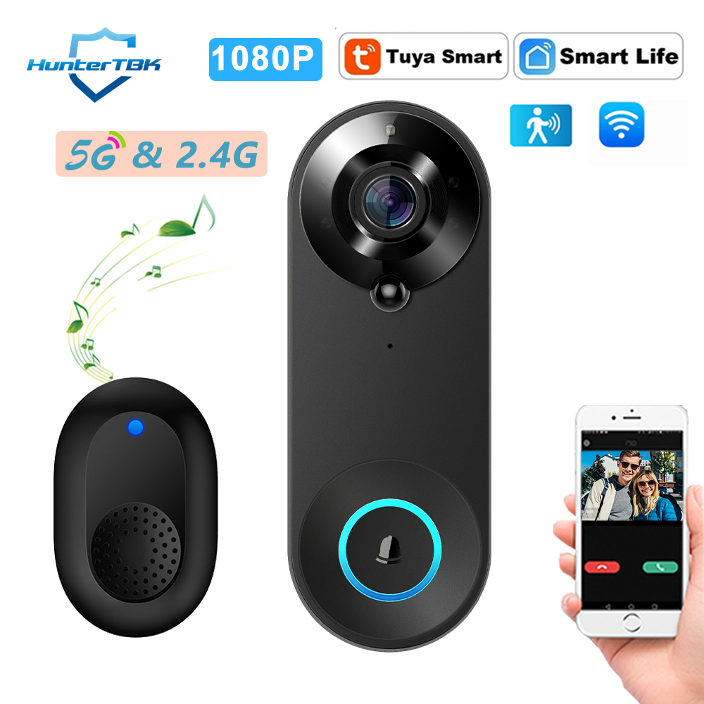 5G 2.4G WiFi Video Doorbell 10 - Home Security Blink recension och pris