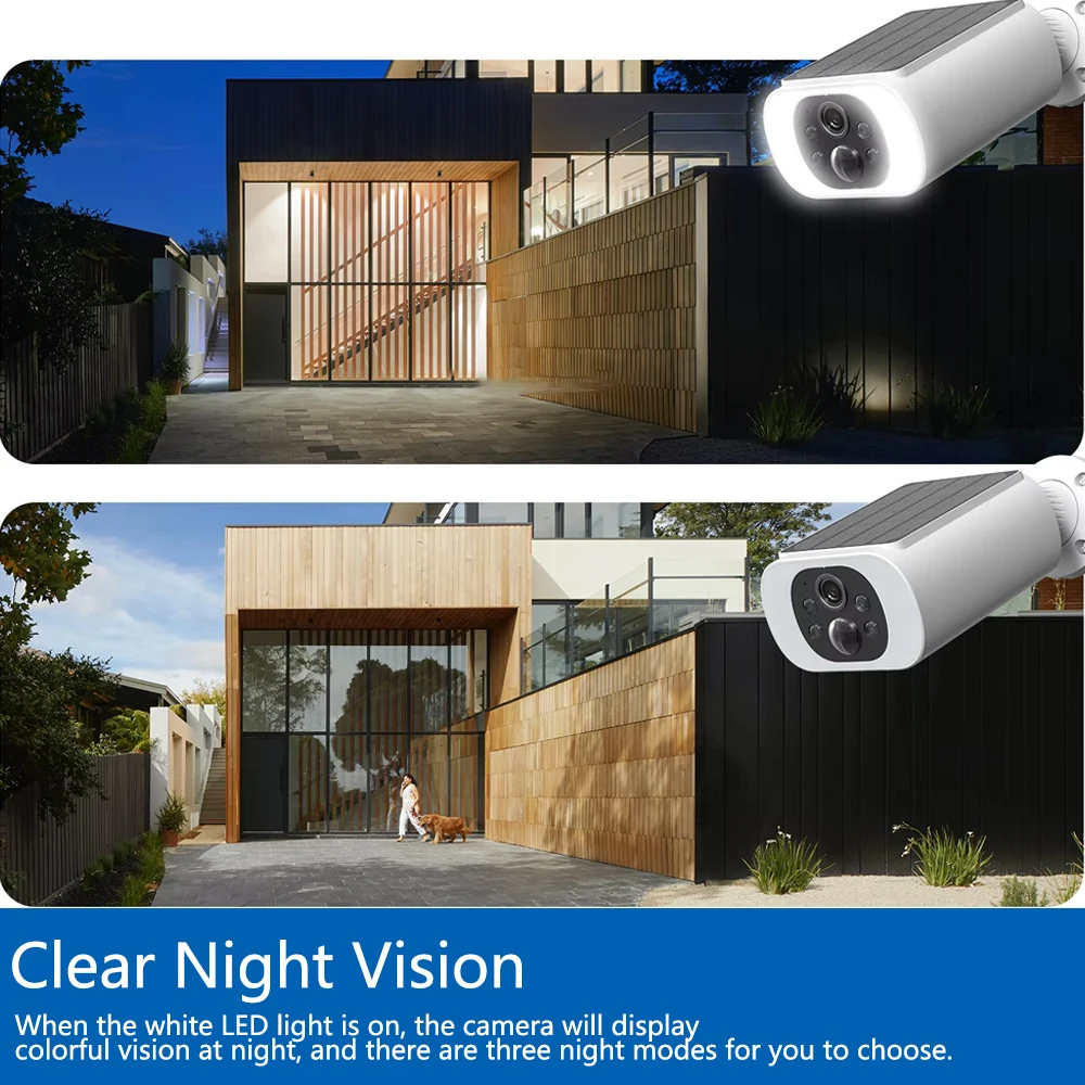 Tuya 5MP Solar Security Camera - Home Security Wireless Cameras recension och pris
