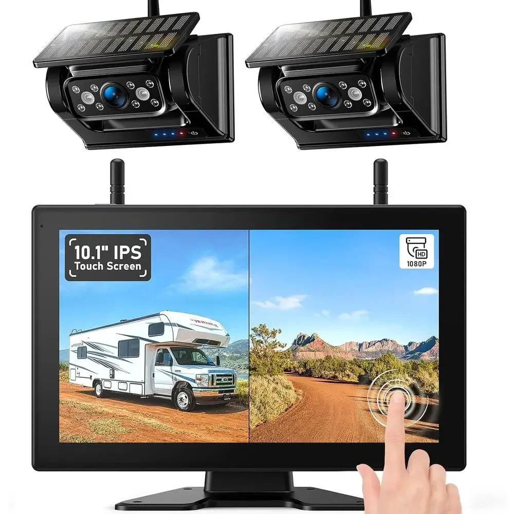 Magnetic Solar Wireless Backup - Camera Solar Wireless recension och pris
