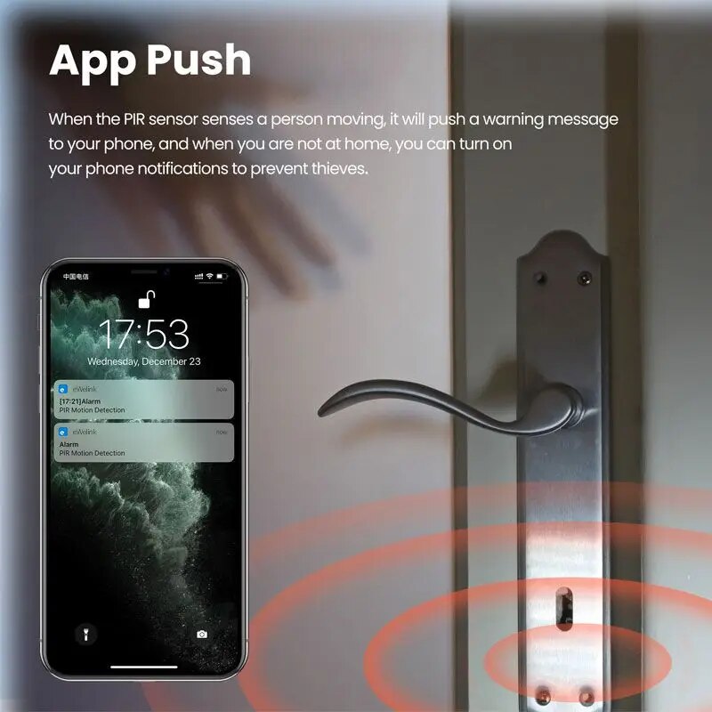 Zigbee Mini PIR Motion Sensor  - Home Security Alarm recension och pris