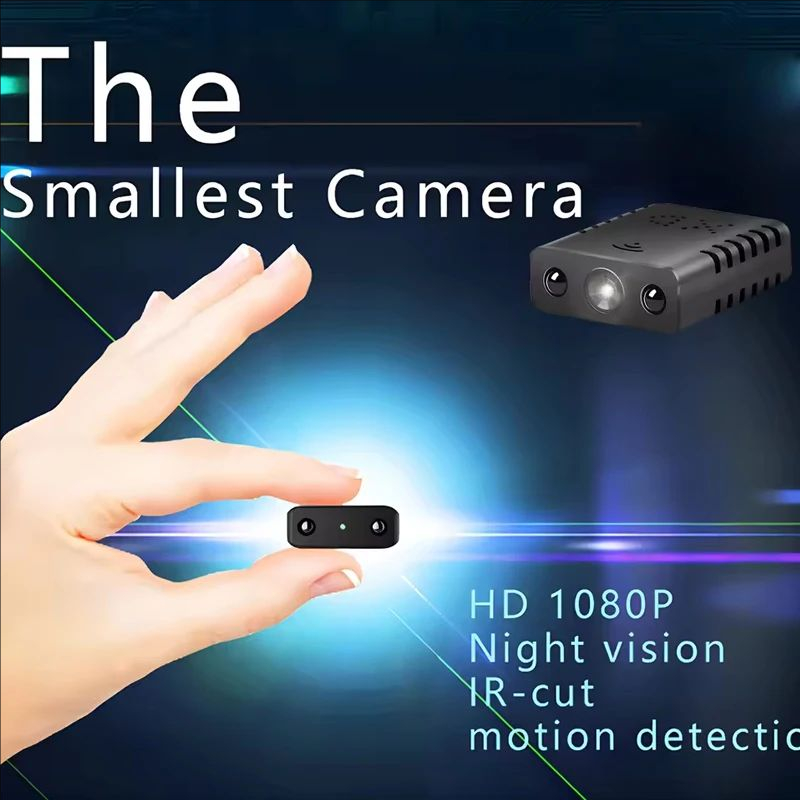 XD Mini Camera Full HD 4K WiFi - Home Security No Wifi Needed recension och pris