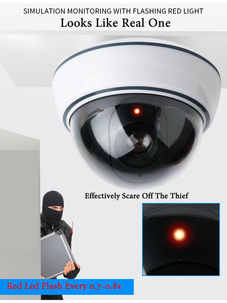 Creative Black/White Fake Dome - Home Security Blink recension och pris