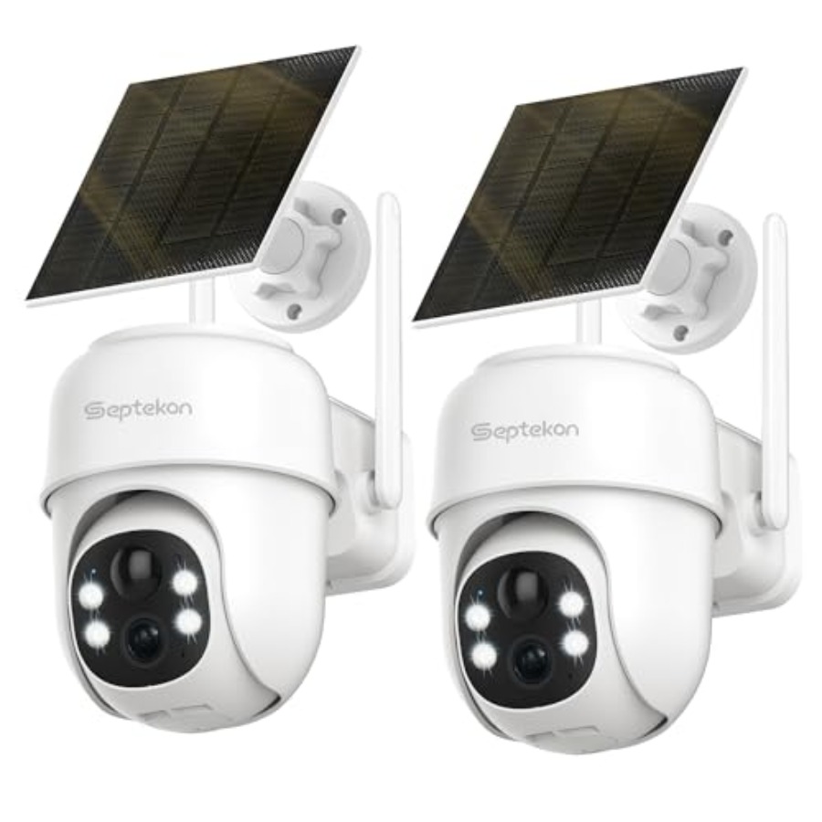 360°PTZ Security Cameras Wirel - Camera Solar Wireless recension och pris