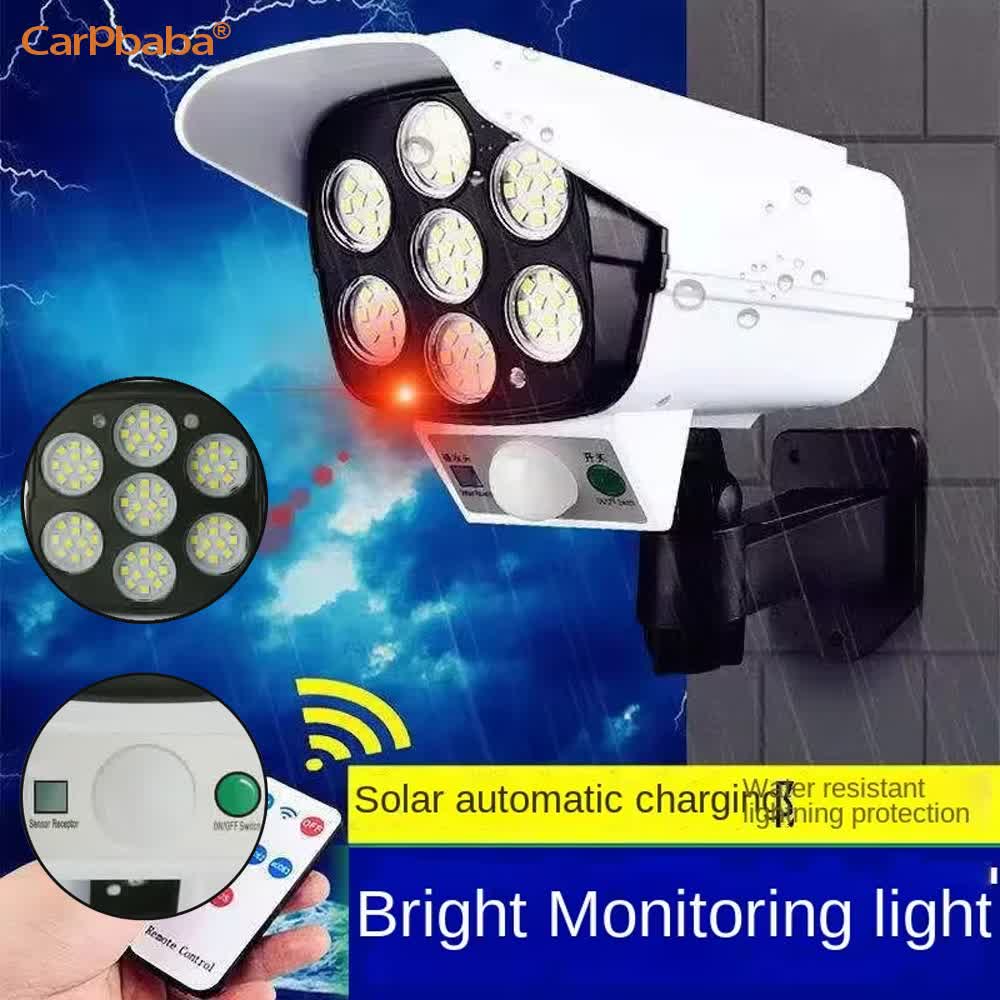 Outdoor Solar Light Motion Sen - Home Security Wireless Cameras recension och pris