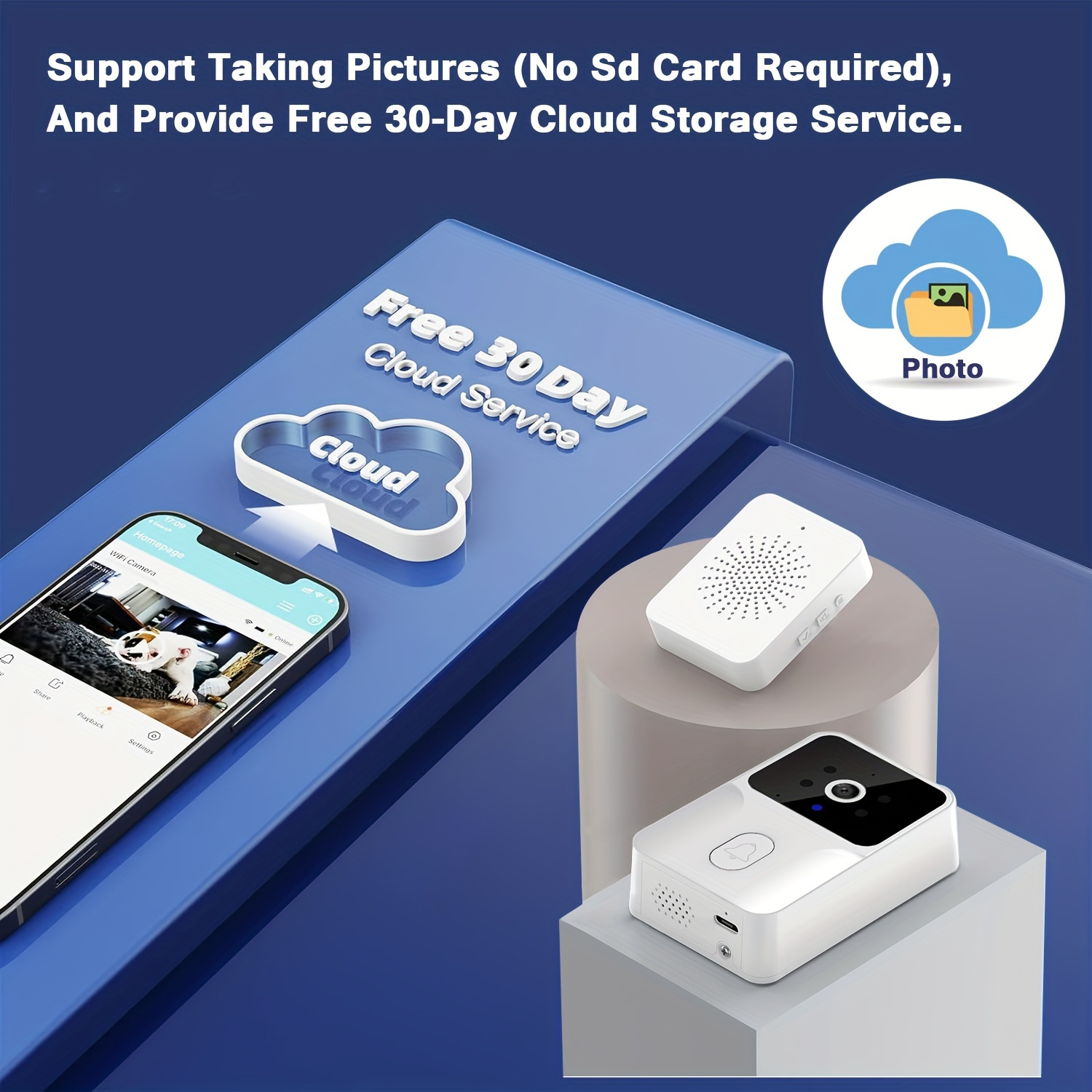 Tuya Wireless Smart Video Door - Home Security Blink recension och pris